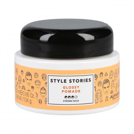 ALFAPARF STYLE STORIES Glossy Pomade Wachs-Haarstyling-Pomade 100ml