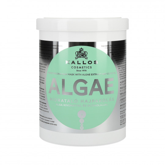 Kallos KJMN Algae Feuchtigkeitsspendende Haarmaske 1000 ml
