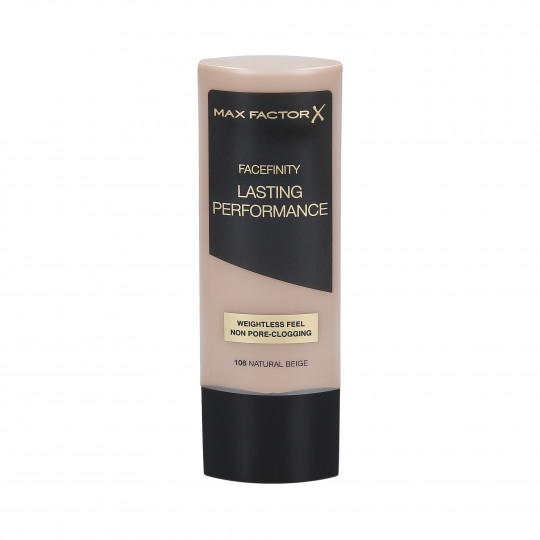 MAX FACTOR Lasting Performance Touch-Proof Foundation 106 Natural Beige 35ml - 1