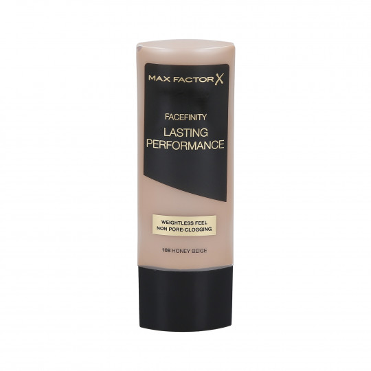 MAX FACTOR Lasting Performance Touch-Proof Foundation 108 Honey Beige 35ml - 1
