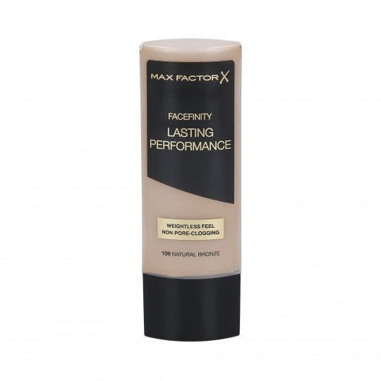 MAX FACTOR Lasting Performance Touch-Proof Foundation 109 Natural Bronze 35ml - 1