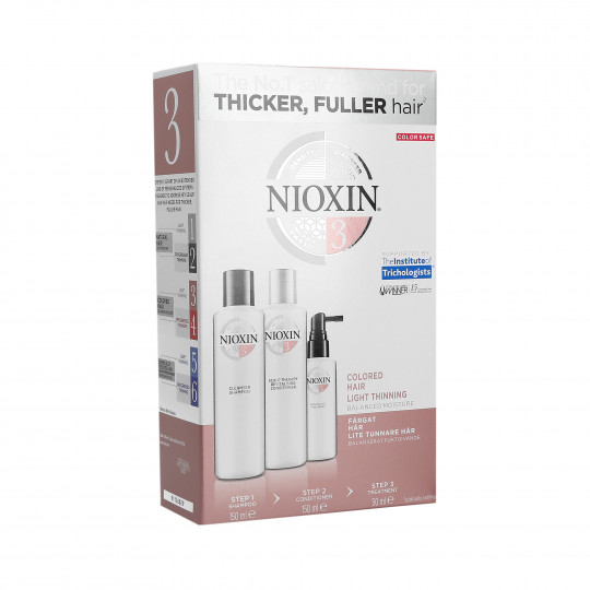NIOXIN 3D CARE SYSTEM 3 Set Shampoo 150ml+ Conditioner 150ml+ Behandlung 50ml