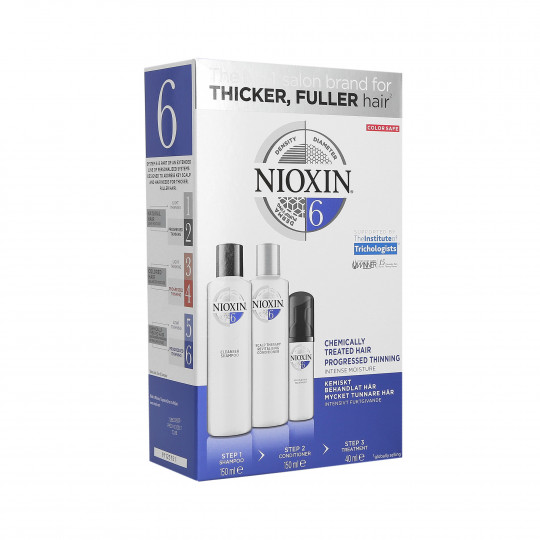 NIOXIN 3D CARE SYSTEM 6 Set Shampoo 150ml+ Conditioner 150ml+ Behandlung 40ml