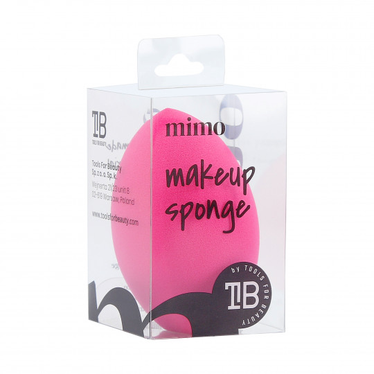 MIMO Olivenförmige Makeup Schwamm, Rosa - 1